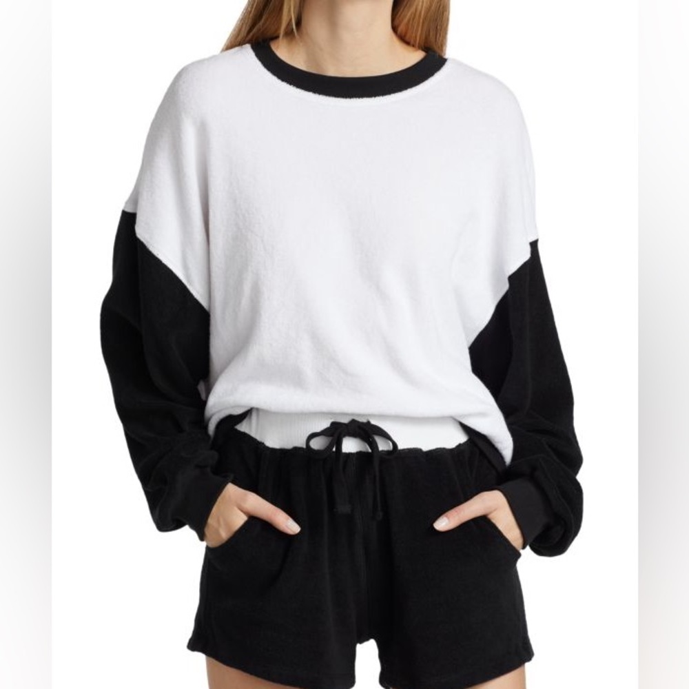 NWT Electric & Rose Lovett Relaxed Sweatshirt Size Large